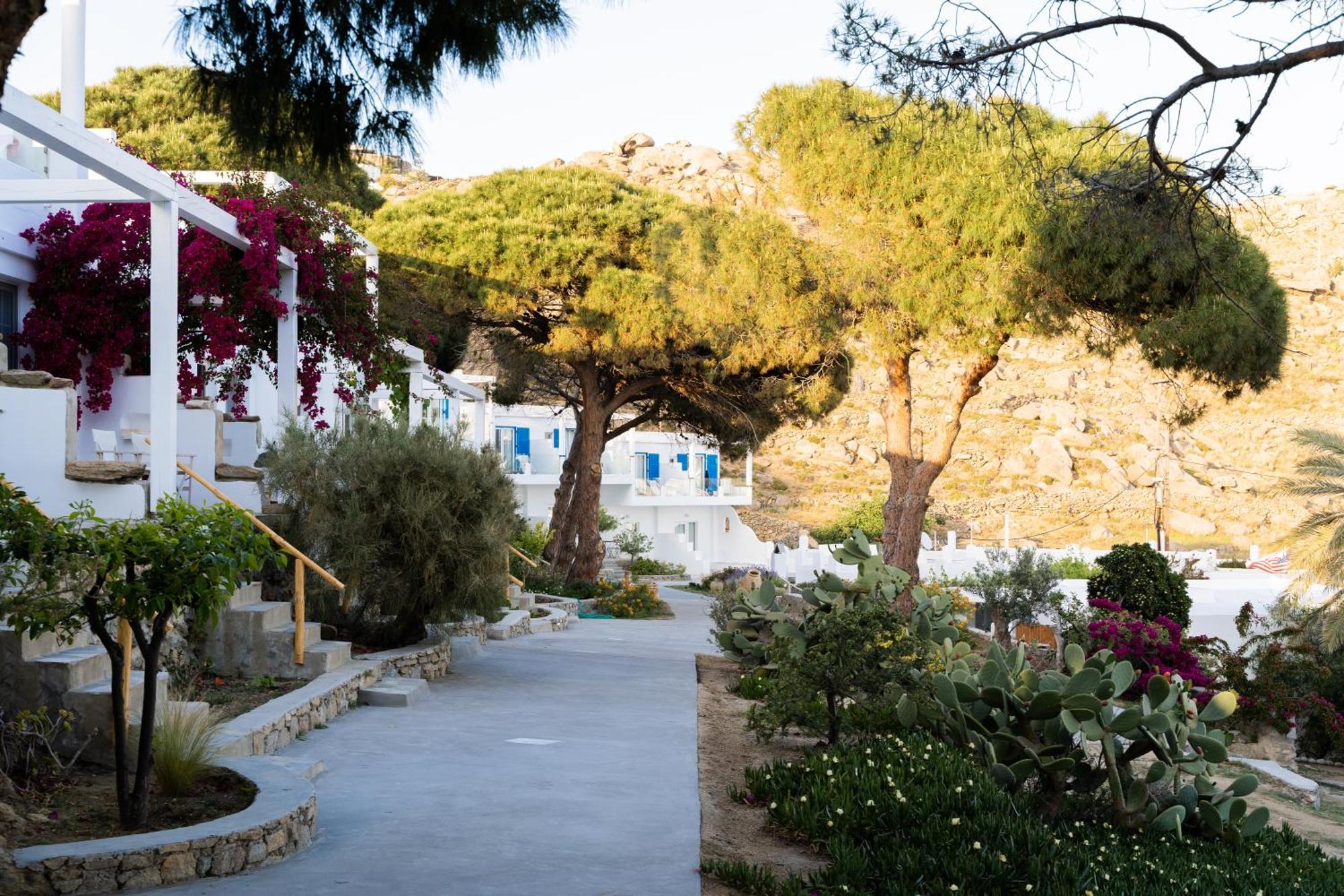 Rhenia Hotel Tourlos Exterior foto