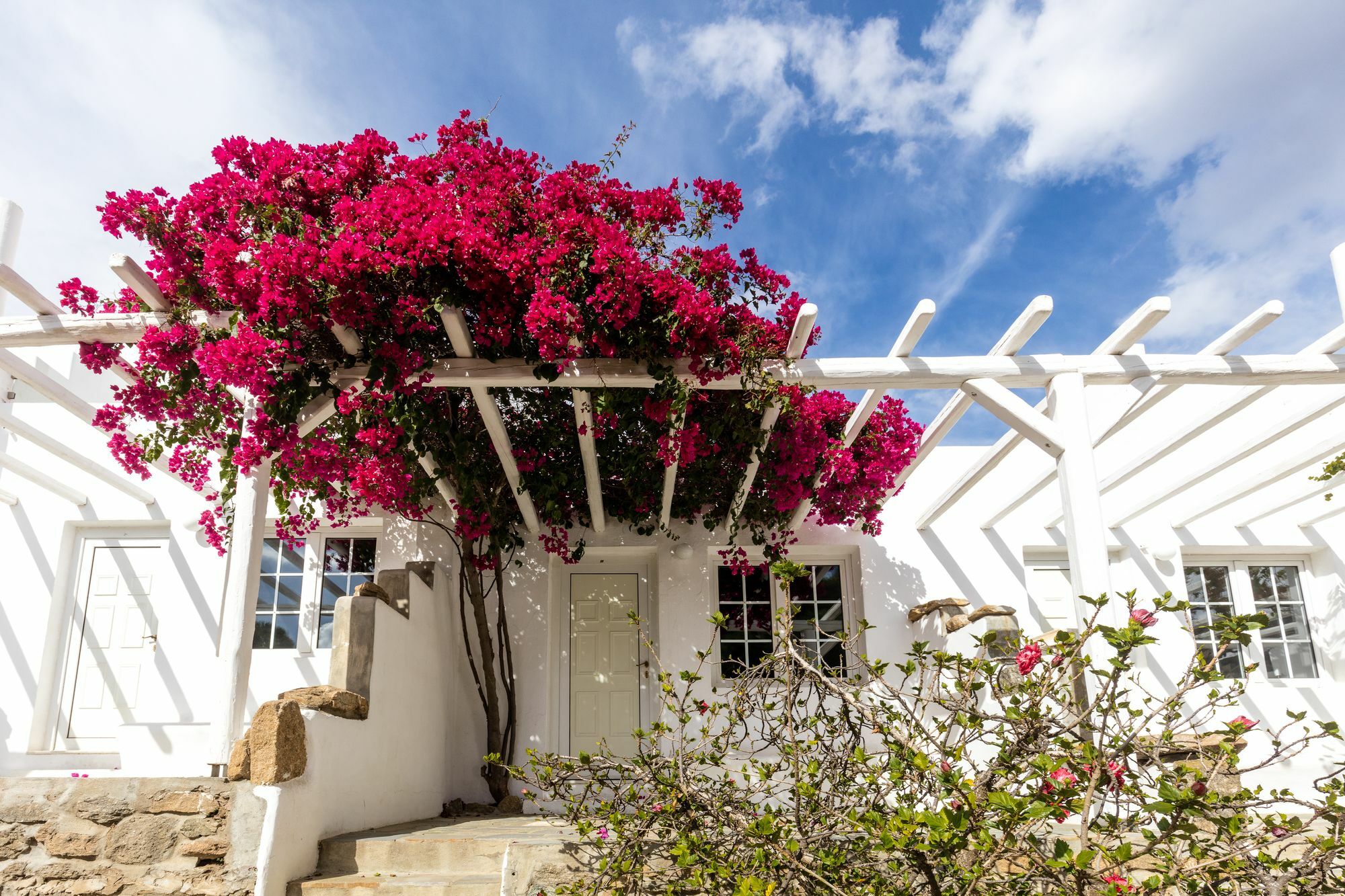 Rhenia Hotel Tourlos Exterior foto